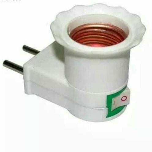 Fiting colok on off / fiting colok saklar e27 / fiting colok switch