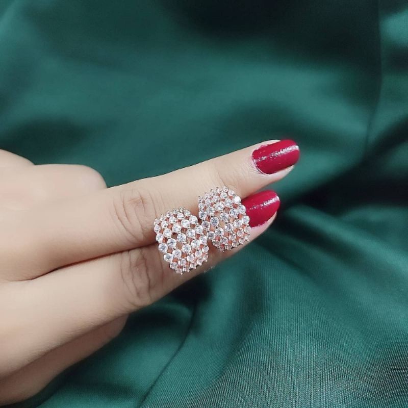 anting rosegold berlian medan