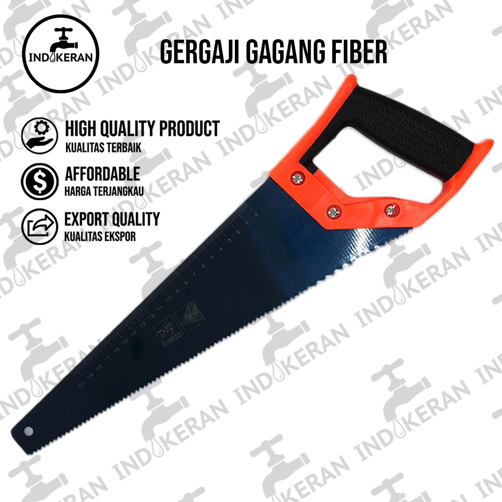 INDOKERAN - Gergaji Gagang Fiber - 14 Inch