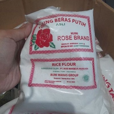 

Tepung beras rosebrand 200 gr