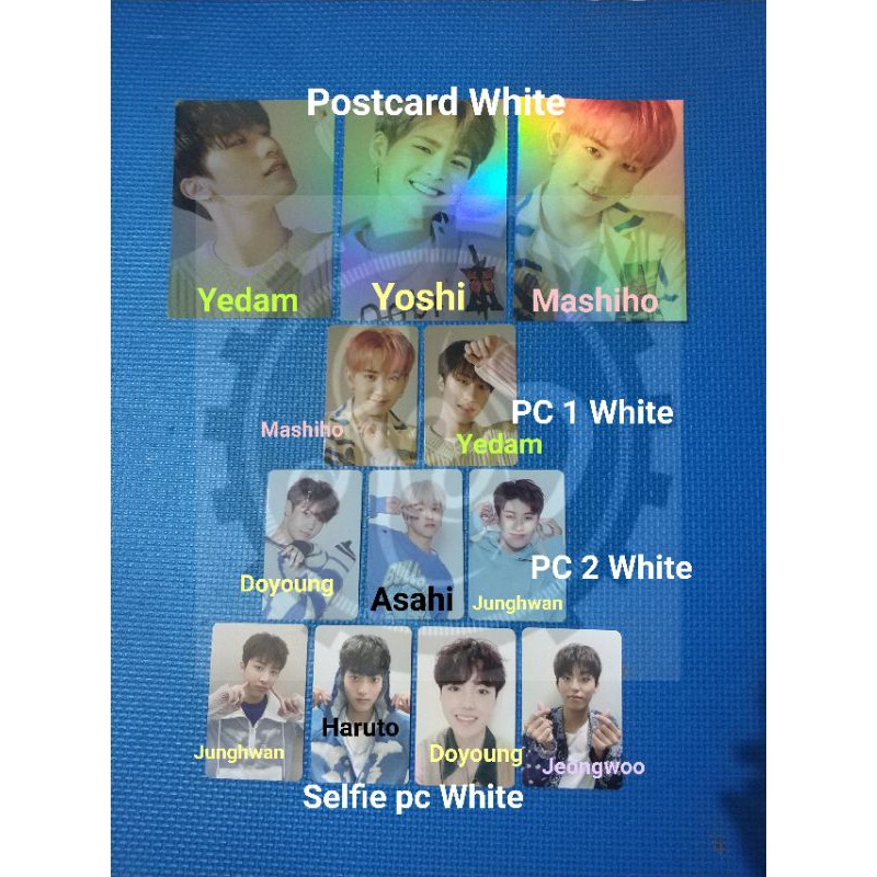 [READY] TREASURE The First Step Chapter Two White Photocard Postcard Haruto Junkyu Asahi Junghwan
