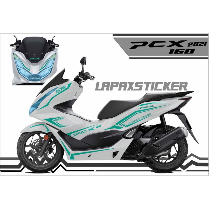 Sticker PCX 160  New Striping Cutting Stiker Honda PCX 160 2022