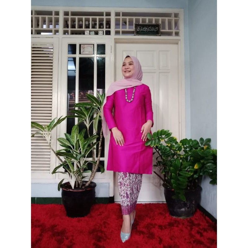 PRODUK ORIGINAL/SETELAN KEBAYA PADANG/KEBAYA KURUNG TAFETTA/KEBAYA SITI NURBAYA