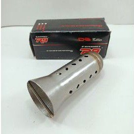 PEREDAM Suara DB Killer R9 H2 SS Db Killer R9 Gp SS Inlet 50-60 Universal Original AslioD