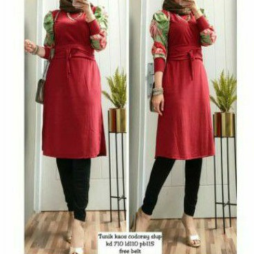LONG TUNIK RAJUT (import)