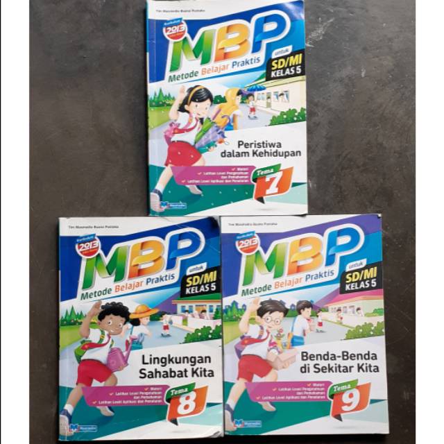 MBP buku tema kelas 5,  Tema 7,8,9