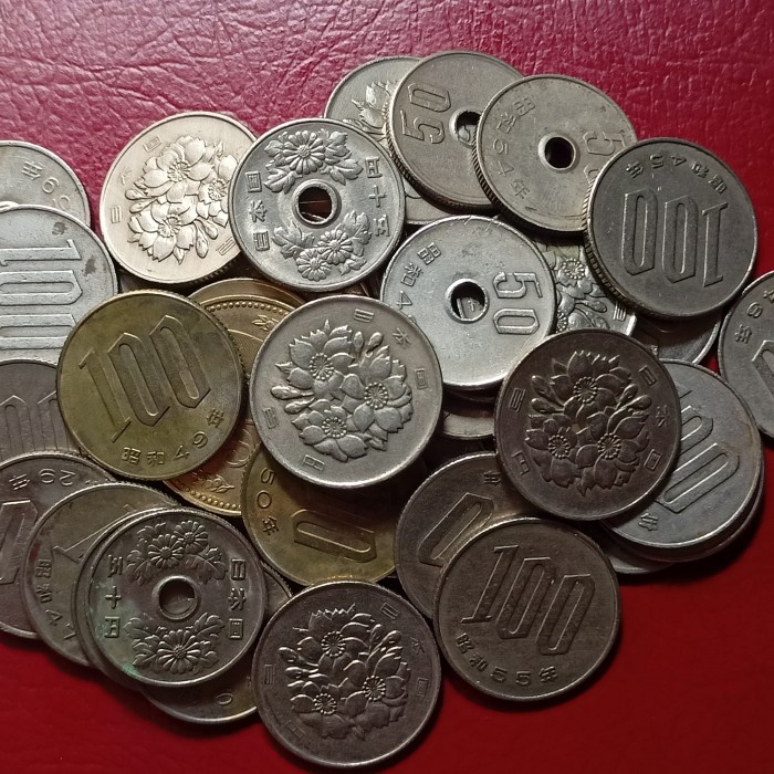 Ready Stok - Koin Jepang Per 100 Yen Murah