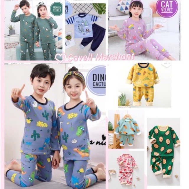 Piyama Anak  Import Premium 0 9 Tahun Baju  Anak  Import 