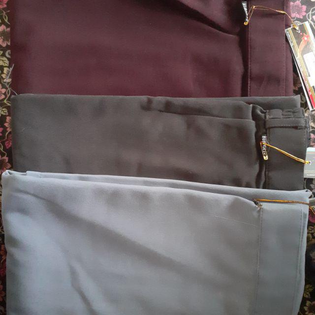 Rok Dasar Kurnia Ys. Pinggang Karet Ukuran standar (S,M,L,XL)-Coklat pramuka
