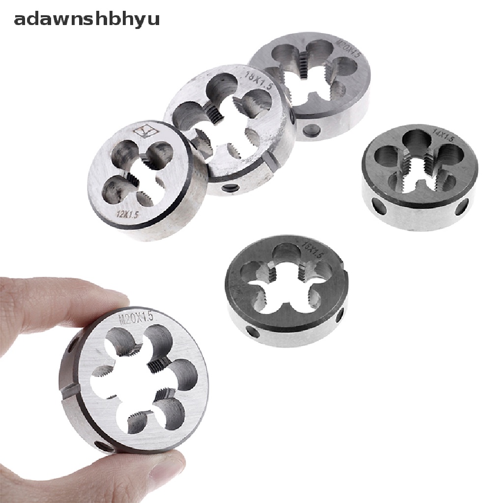 Adawnshbhyu M12 M14 M16 M18 M20 metric HSS thread die hand tap pitch 1.5mm Kualitas Tinggi