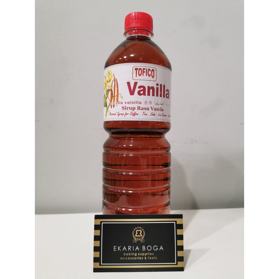 

TOFICO VANILLA SYRUP 1L