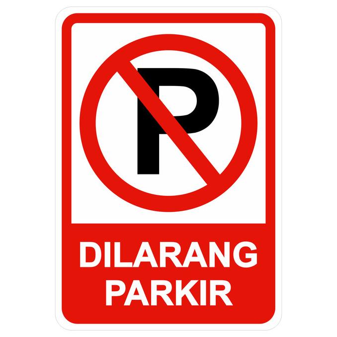 

Sign Plat Dilarang Parkir 40X30Cm Aluminium K3 Rambu Safety Uk Termurah