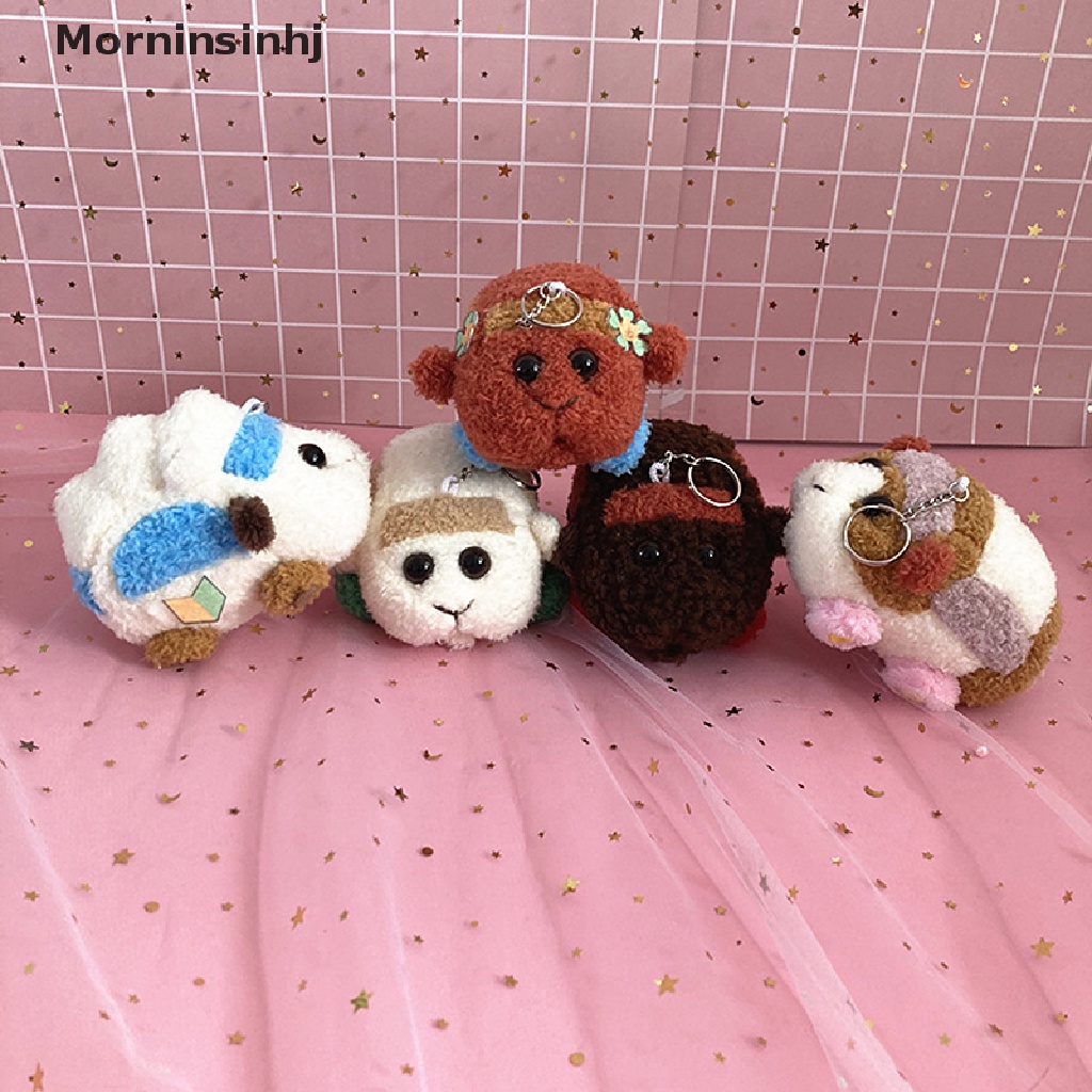 Mornin 2021 Boneka Plush Anime Pui Molcar Guinea Pig 12CM Untuk Hadiah Ulang Tahun