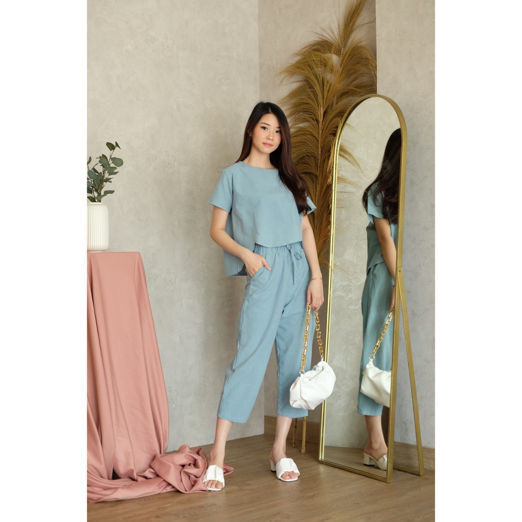 Paige Set - Baju Celana Setelan Wanita-7