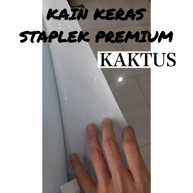 Kain Keras Kaktus Untuk Kerah Interlining Vislin / Viselin / Visilin