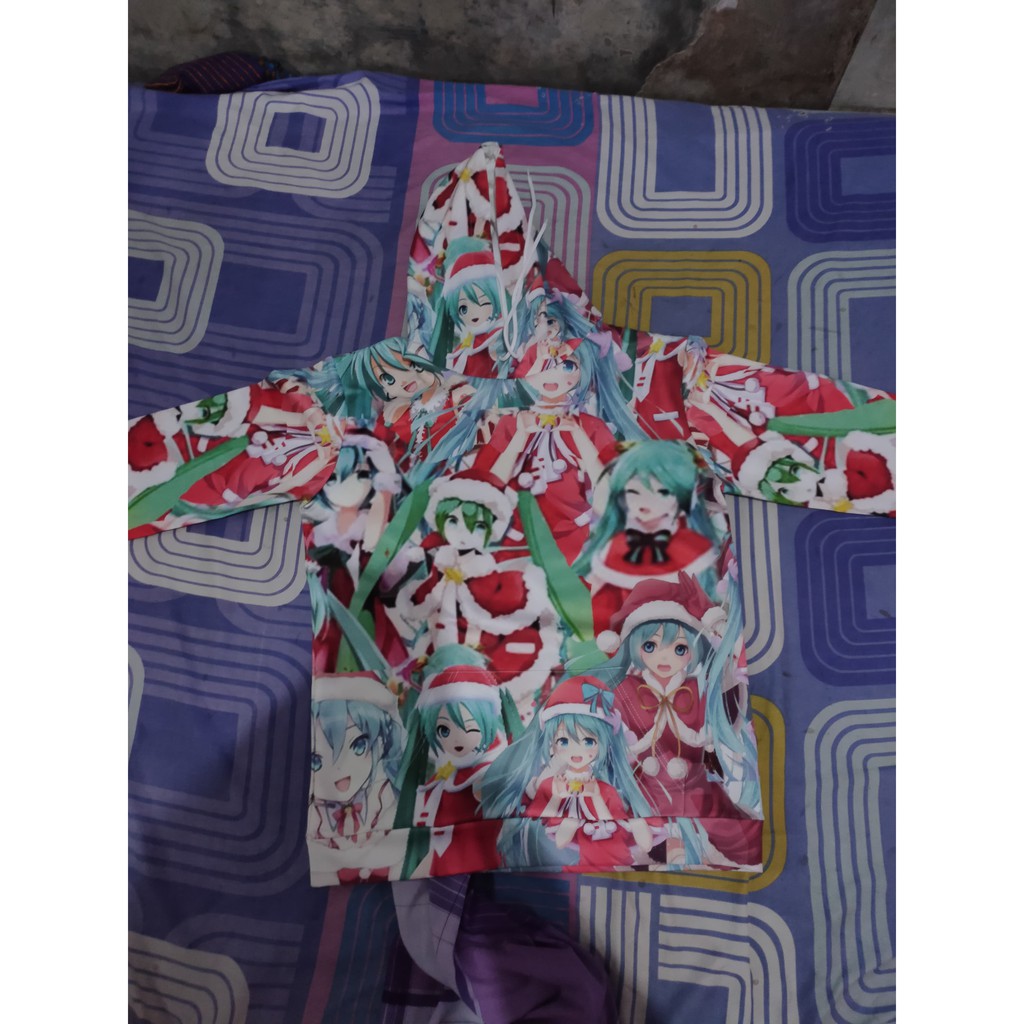 SWEATER HOODIE HATSUNE MIKU CHRISTMAS