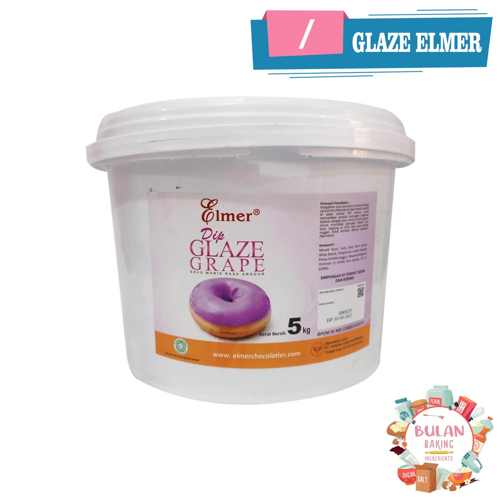 

Glaze Grape Elmer (Repack) 250g