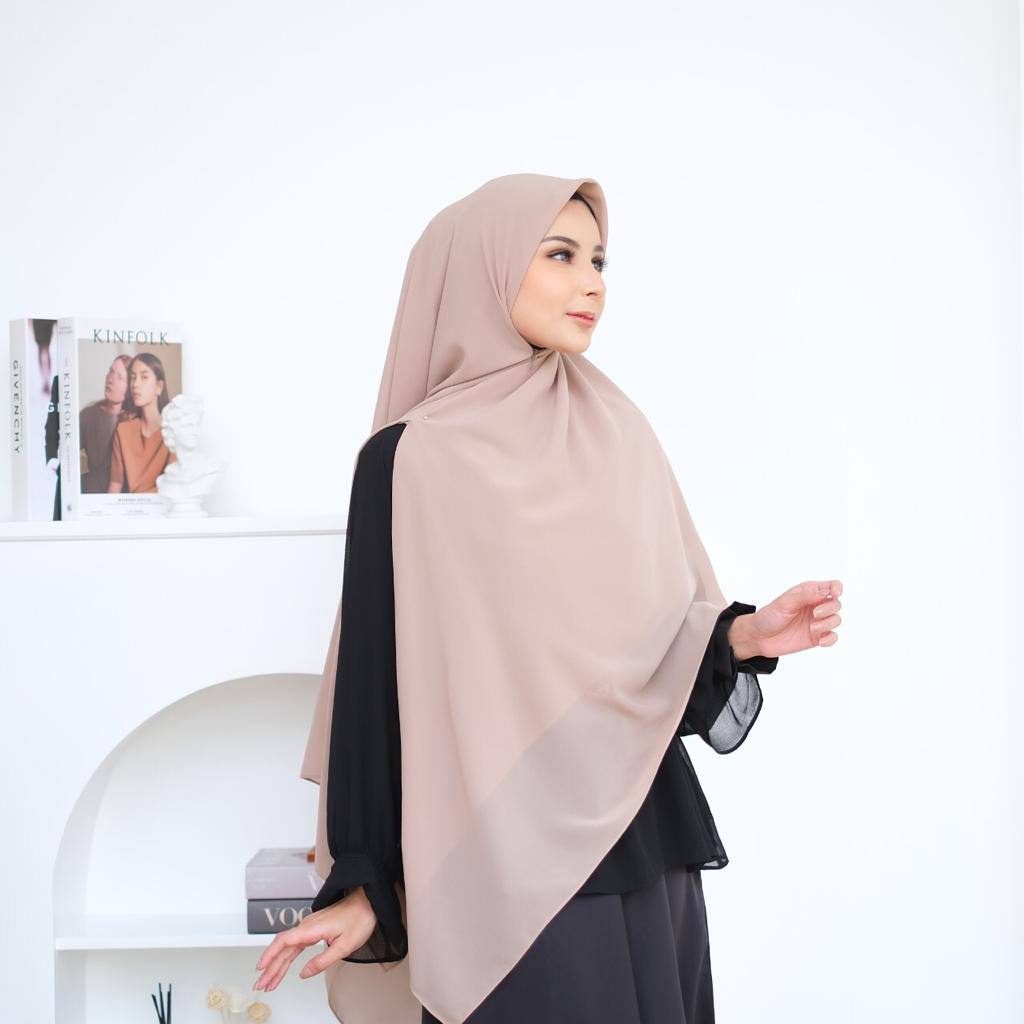 Hijab Instan Yumna Zipper Square Hijab Instan