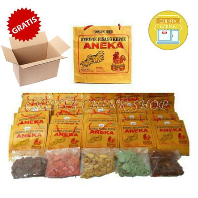 

BIG SALE! Keripik Pisang Coklat Aneka Yen-Yen Lampung Kemasan 225g