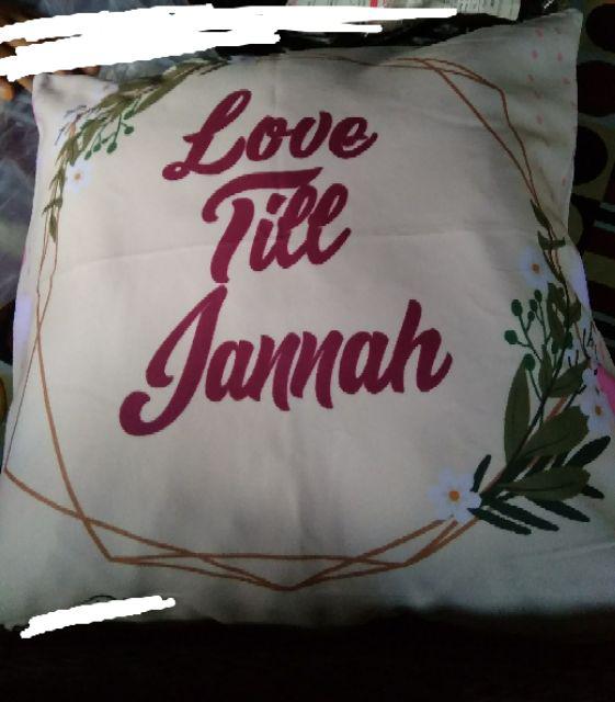 Bantal Custom Wedding Hijab Syari Mewah