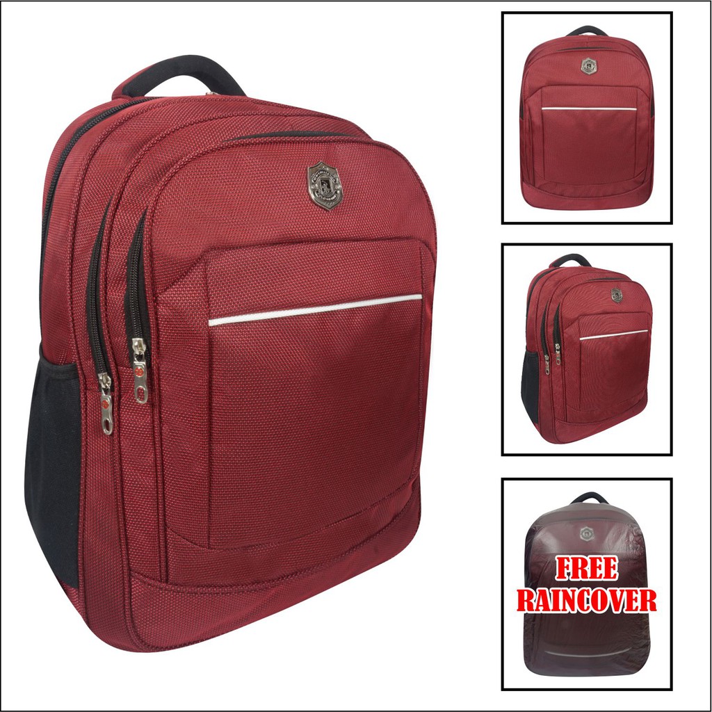 Tas Ransel Polo Backpack Pria Wanita BahanTebal Rangsel Sekolah Punggung Unisex - Polo Global 9796