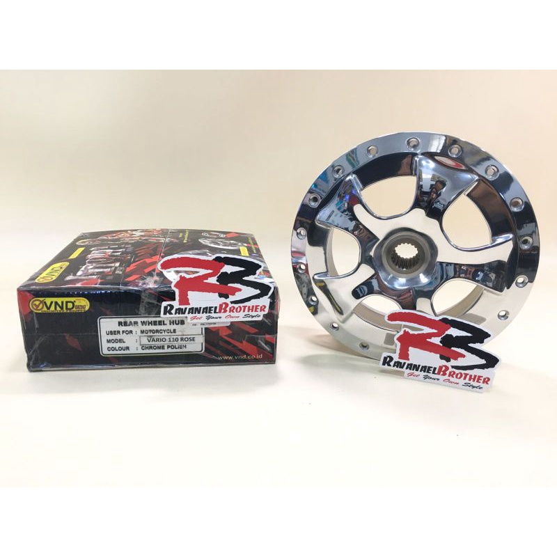 Tromol Teromol Hub Belakang VND Vario 110 Beat Scoopy