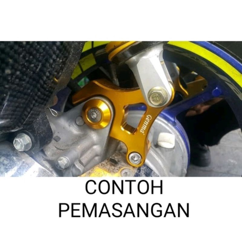 Pemundur Shock Belakang Aerox 155 PNP Full CNC fastbikes