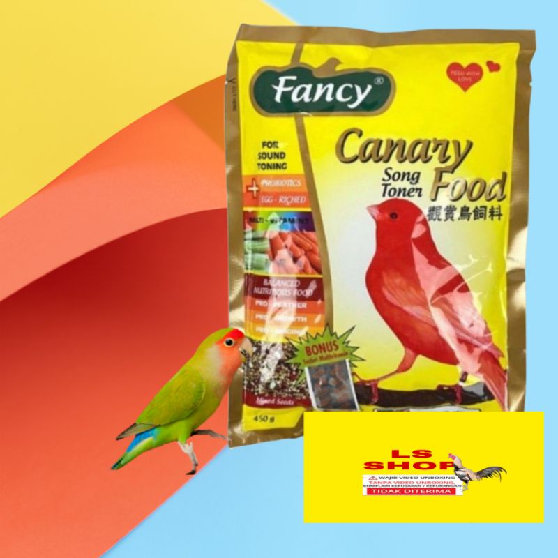 FANCY CANARY FOOD NEW FORMULA 500GR PAKAN BURUNG KENARI LEBIH DR 9STAR 9IN1 ASLI ORIGINAL