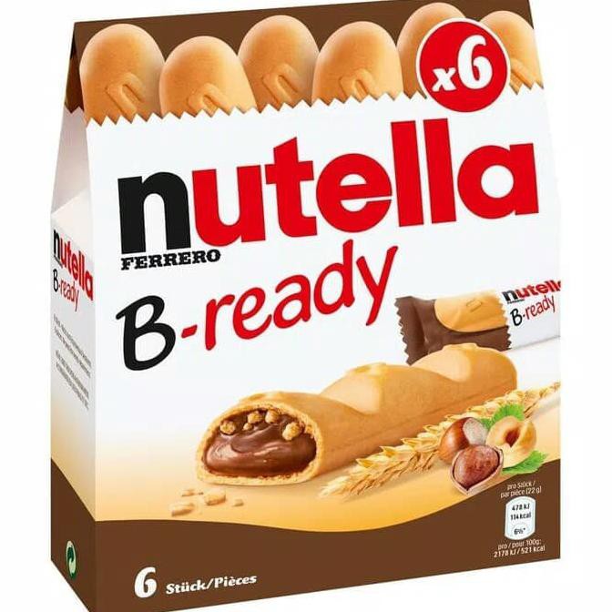 

Hot Item Nutella Bready 6 Pcs ( Exp Panjang )