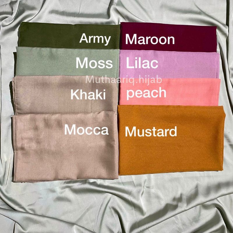 JILBAB PARIS PREMIUM ORIGINAL|| Hijab Segiempat Basic Jahit Tepi|| Kerudung Paris Premium Square Basic-3