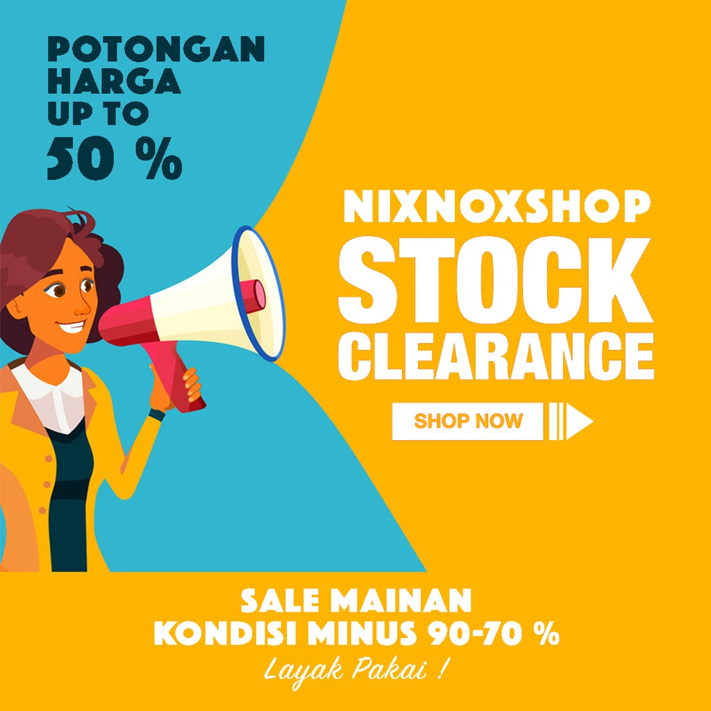 

educationshop Clearance Sale Kondisi 90-70%