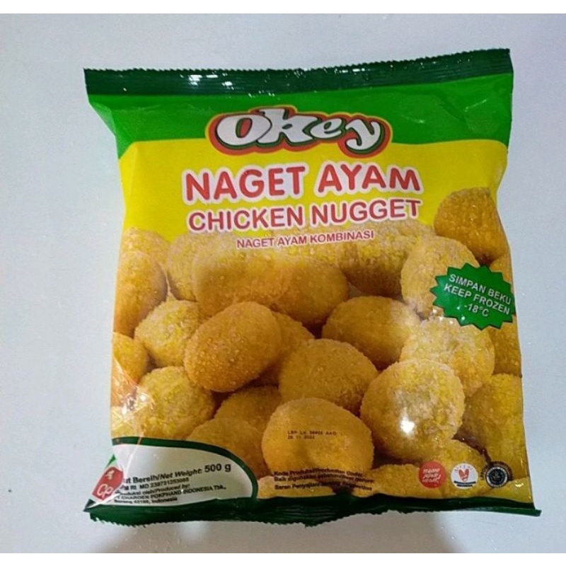 

OKEY Nugget ayam coin 500g