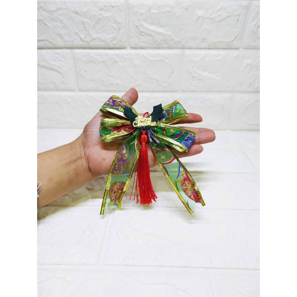 Pita bow bless batik hampers - Gantungan Hiasan Hampers Serbaguna