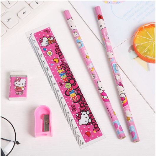 

MINI STATIONERY SET ALAT TULIS SEKOLAH 5 in 1