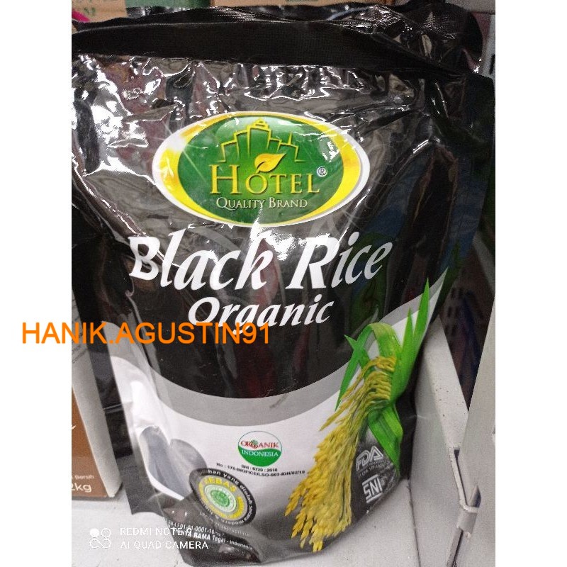 

Black Rice Organik Hotel 800 gram / Beras Hitam Organik