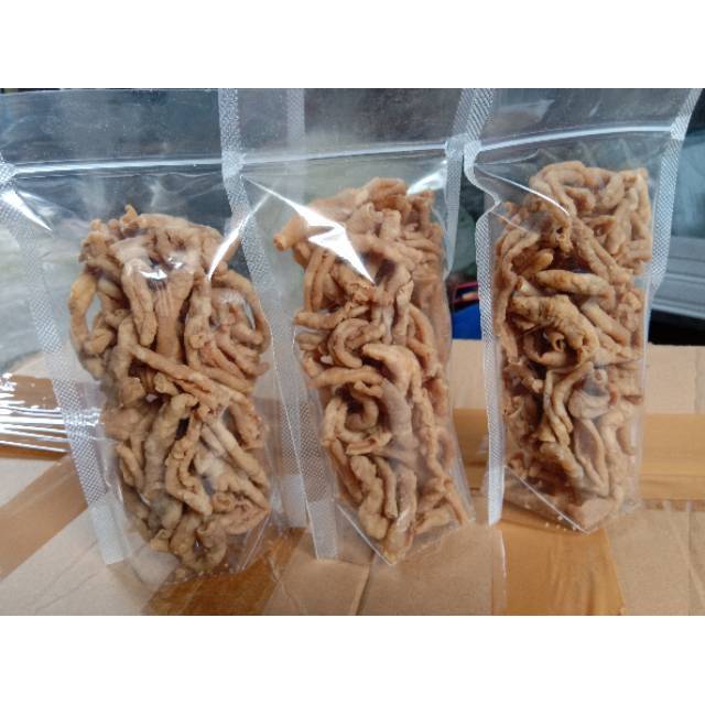 

Keripik Usus renyah gurih berat 100gram
