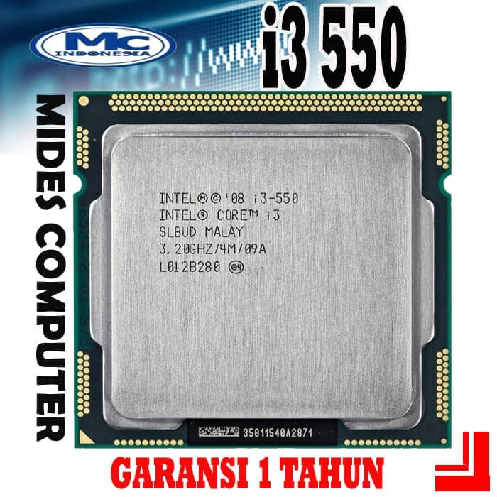 Prosesor Core I3 Sandy Bridge Berukuran