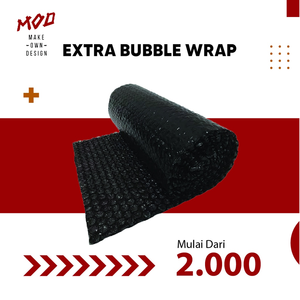 

EXTRA BUBBLE WRAP UNTUK PACKING