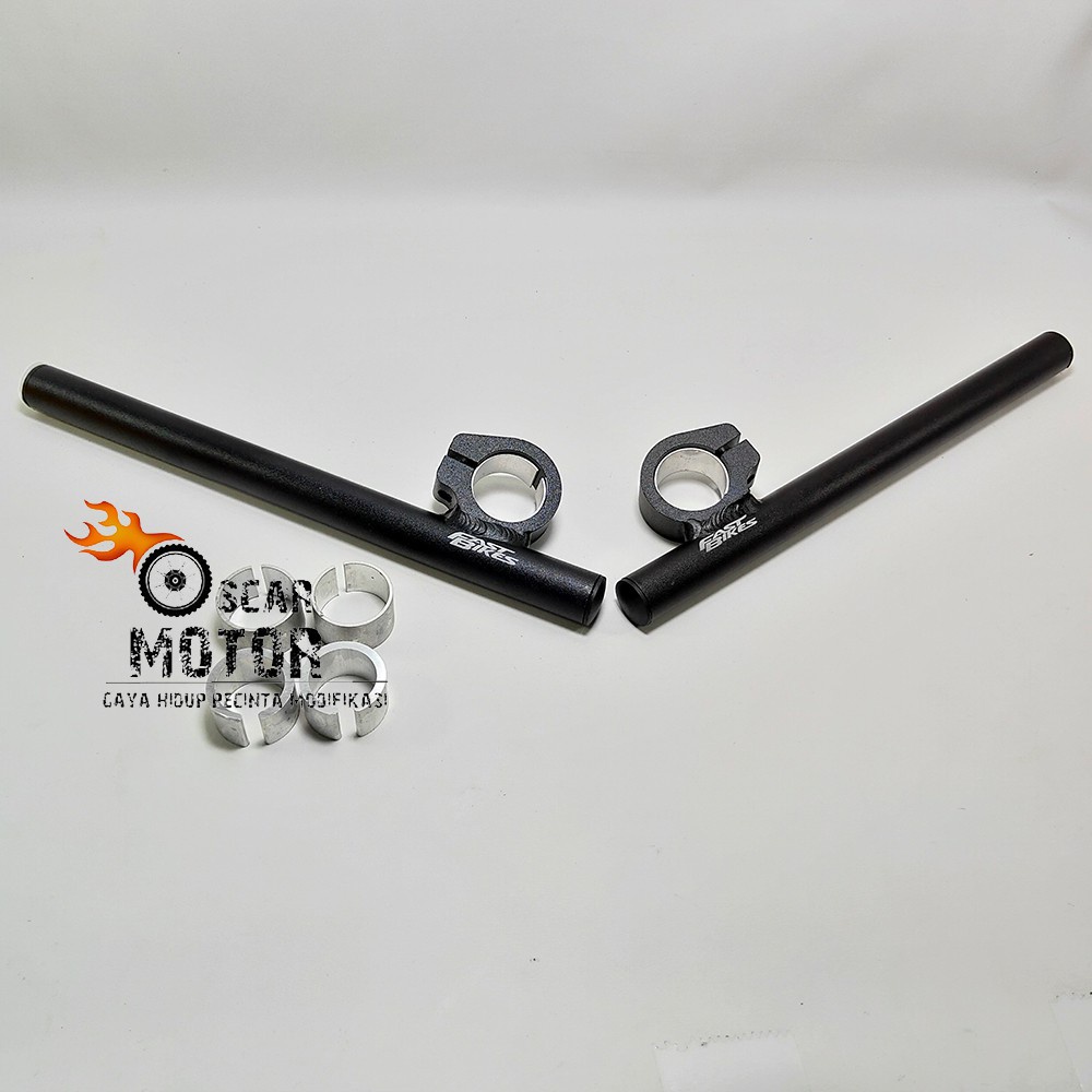 STANG JEPIT DRAG FULL NEW CNC 15 DERAJAT UNIVERSAL FASTBIKES ROBOT 851 motor