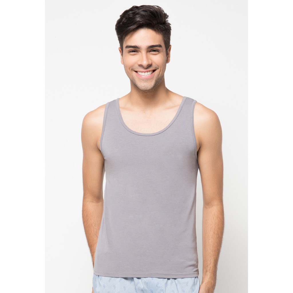 Jockey Tank Top Undershirt M-Tuhheb516O018 Grey