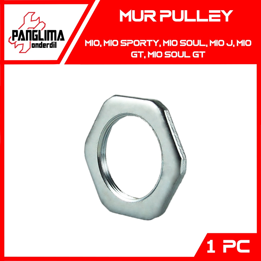 Mur Pully All Honda &amp; Ymh &amp; Szk Matic Beat Pop-Street-eSP-FI &amp; Vario 110-125-150 F1-LED &amp; PCX &amp; Mio &amp; Mio Sporty-Smile-GT-J-Soul &amp; Soul GT &amp; Fino &amp; NMax-N Max Puly-Pulley-Puley CVT