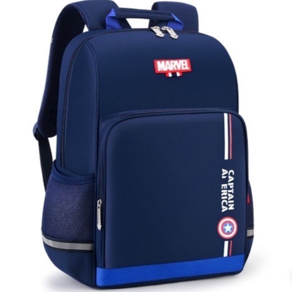 COD Tas Ransel Sekolah Anak laki laki Cowok TK SD Karakter Captain Amerika & Spiderman Import Lucu K