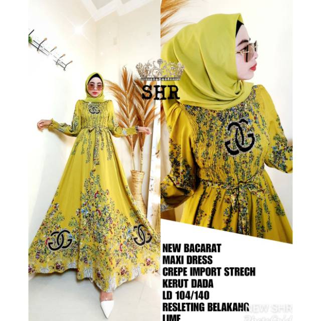 Readynew ory SHR MAXY DRESS BACARAT GC FLOWER