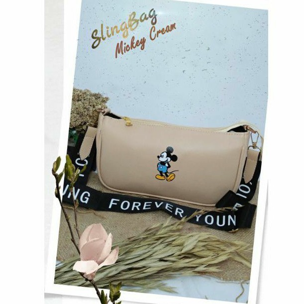 slingbag mickey /tas selempang murah /tas mickey mouse / tas mickey