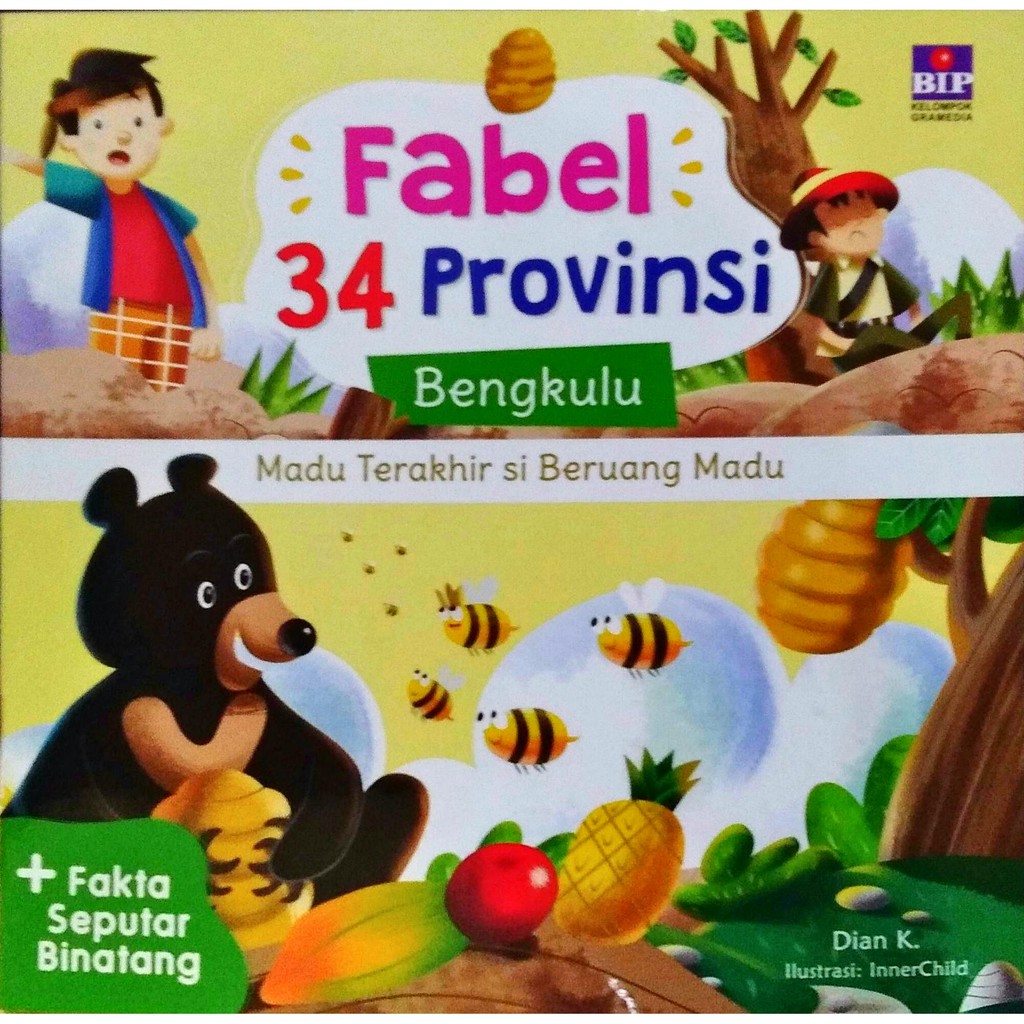 Fabel 34 Provinsi Cerita Dongeng Buku Anak Ptr100332274