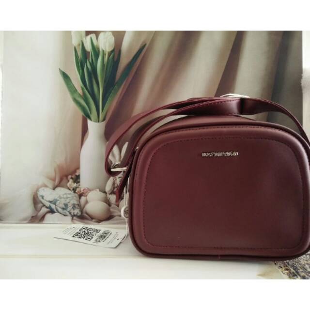 Tas Marloue maroon sophie paris