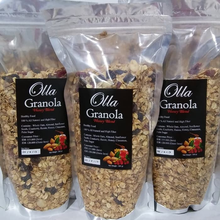 

CEMILAN SEHAT - MAKANAN - OLLA GRANOLA