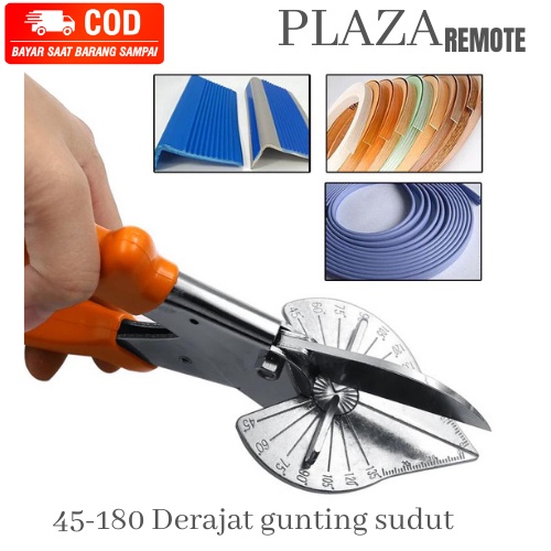 GUNTING PEMOTONG SUDUT Plastik PVC Pipa Selang adjustable 45-135 Derajat