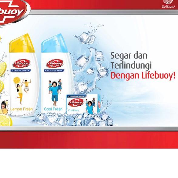 ✧ Lifebouy Sabun Cair Cool Fresh Refill 450 ml (Paket Isi 4) ☂
