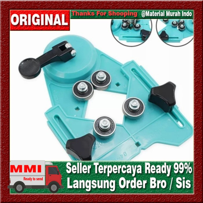 dudukan mata bor hole saw kaca keramik / diamond hole saw jig